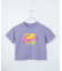 【110－160】レトロロゴTシャツ/洗濯機OK