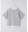 【110－160】レイヤード風半袖Tシャツ/洗濯機OK