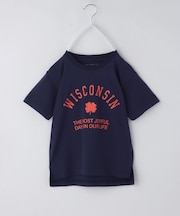 【110－160/6色展開】コットン半袖Tシャツ/洗濯機OK