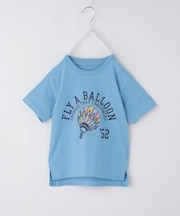 【110－160/6色展開】コットン半袖Tシャツ/洗濯機OK