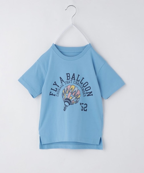 【110－160/6色展開】コットン半袖Tシャツ/洗濯機OK