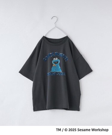 【110-160】セサミストリートTシャツ／親子リンク