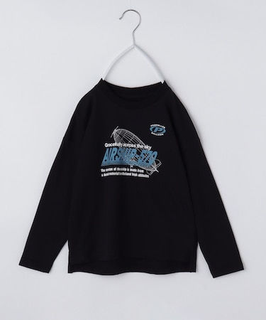 【110－160／6色展開】コットン長袖Ｔシャツ/洗濯機OK