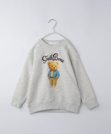 【110－160/3柄×2色】ミニ裏毛ロゴプルオーバー