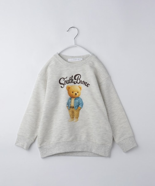 【110－160/3柄×2色】ミニ裏毛ロゴプルオーバー