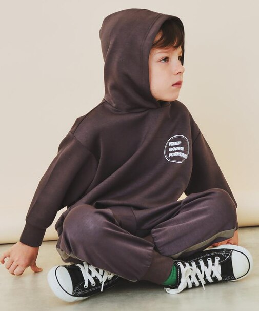 【110－160】ダンボールプルパーカ/セットアップ可