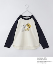 PEANUTS/ピーナッツ ラグランTシャツ