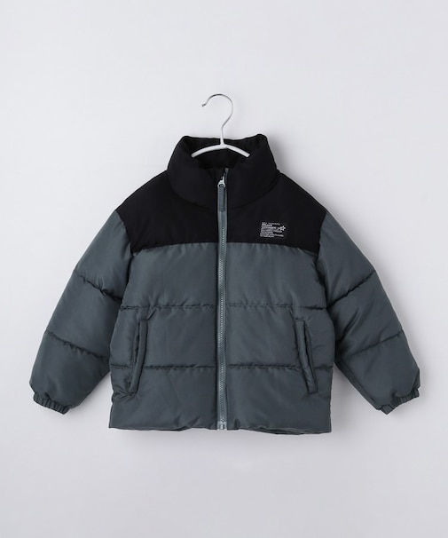 【110-160】スタンドネック中綿ブルゾン