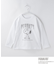 【110－160】PEANUTS ／ ピーナッツ スヌーピー ヴィンテージ風プリント長袖Tシャツ