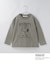 【110－160】PEANUTS ／ ピーナッツ スヌーピー ヴィンテージ風プリント長袖Tシャツ