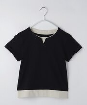 【110－160】キーネックTシャツ