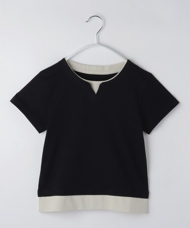 【110－160】キーネックTシャツ