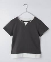 【110－160】キーネックTシャツ