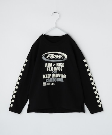 【110-160】長袖プリントアソートT