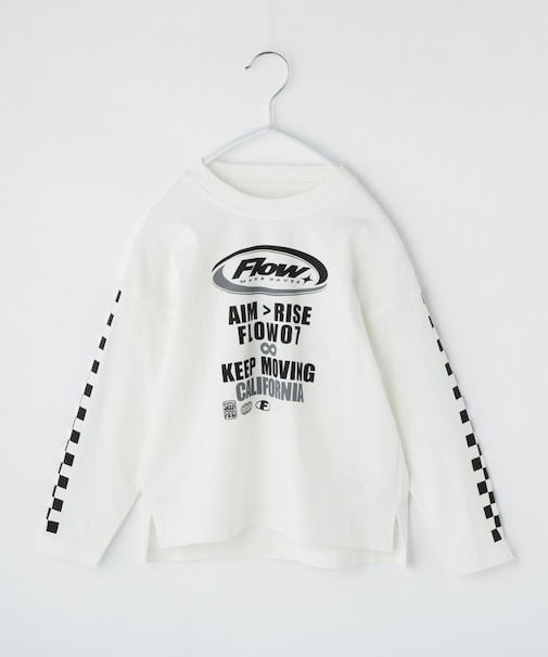 【110-160】長袖プリントアソートT