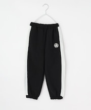 【110-160】配色ラインナイロンパンツ