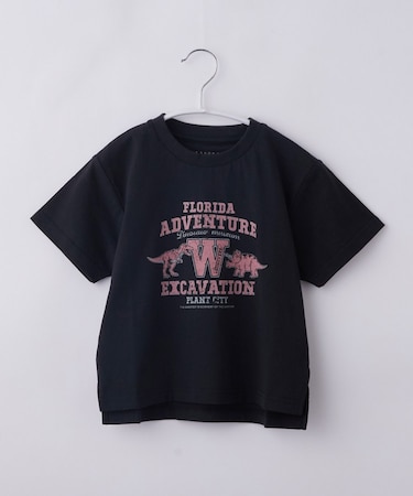【110-160】アソートプリントTシャツ　半袖