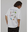 モチーフバックプリントTシャツ
