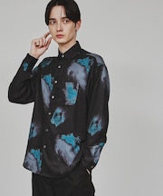 スモークパターンシャツ