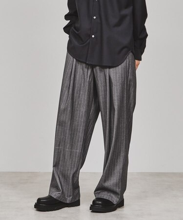 バレルシルエットスラックス