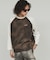 ブリーチラグランスリーブTシャツ