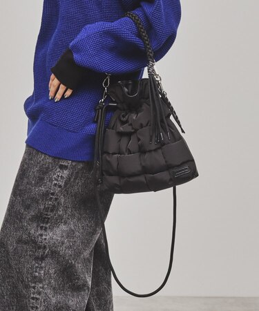 ADAMPATEK 別注 パテッドイントレ巾着ショルダーバッグ