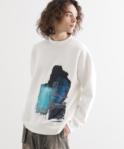 アブストラクトエンブロカットソー