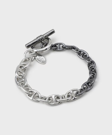 グラデーションチェーンブレスレット