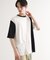 【UV、接触冷感】ナナメ切替アソートTシャツ
