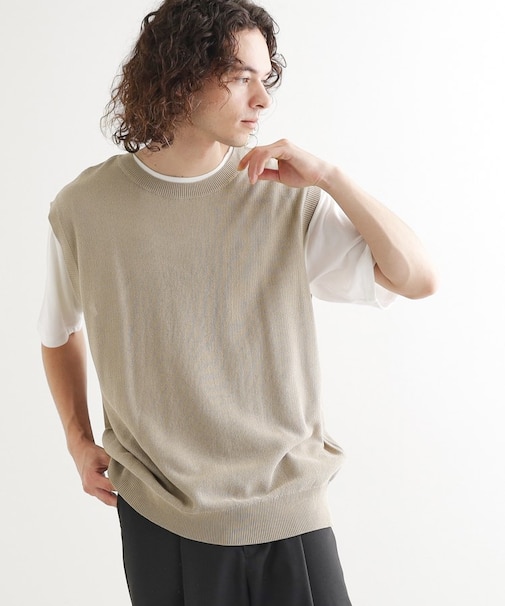 【セットアイテム】ニットベストアンサンブル