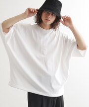 配色ドルマンカットソー