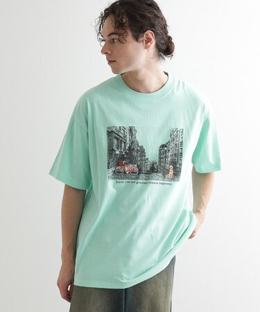 フォトプリント刺繍Tシャツ