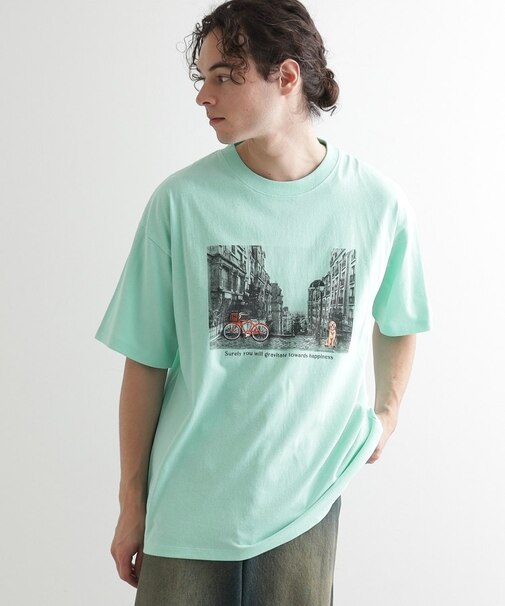 フォトプリント刺繍Tシャツ