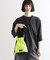 メッシュ2WAY巾着ショルダーバッグ