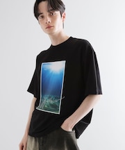 ハートグラフィックTシャツ
