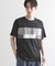 パネル切替半袖Tシャツ