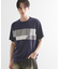 パネル切替半袖Tシャツ