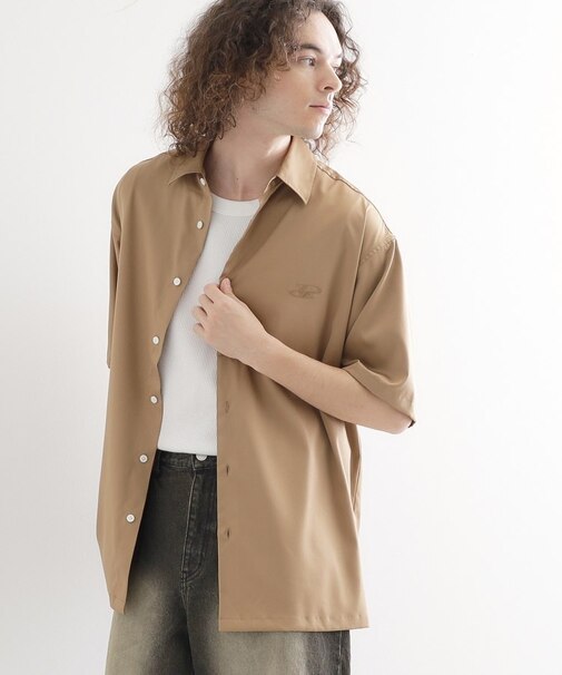 メタルプリントシャツ