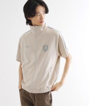 スエードライクトラックジャケット