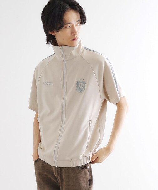 スエードライクトラックジャケット