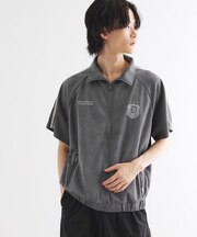 スエードライクトラックジャケット