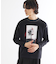 フラワーフォトエンブロヘビーウェイトスムースTシャツ