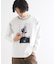 フラワーフォトエンブロヘビーウェイトスムースTシャツ