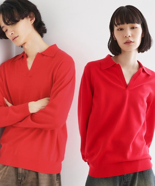 ハイゲージスキッパーコンパクトポロニット