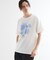 ボカシフラワーTシャツ
