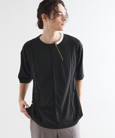 ストライプタックTシャツ