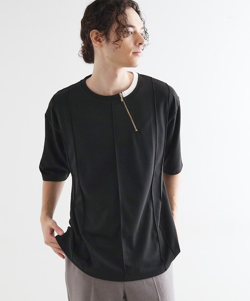 ストライプタックTシャツ