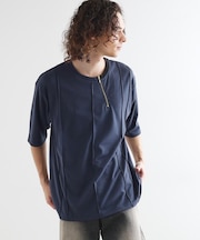 ストライプタックTシャツ