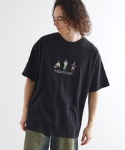 ピープル刺繍Tシャツ