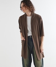 ショールロングコーディガン